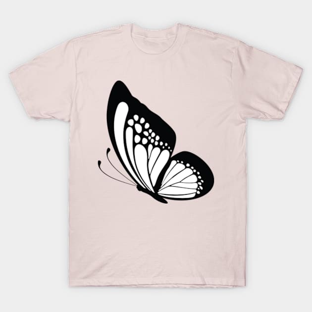 Beauty Butterfly T-Shirt by My Artsam